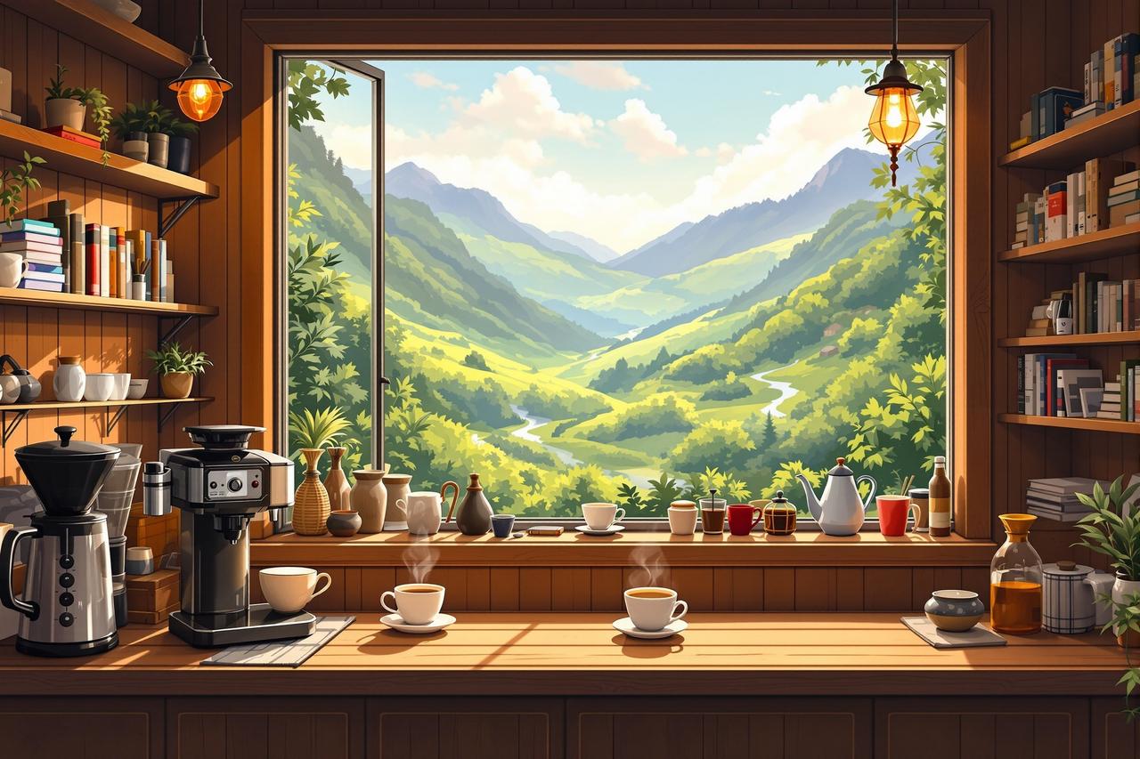 Al漫剧大全作品 - 山谷咖啡屋